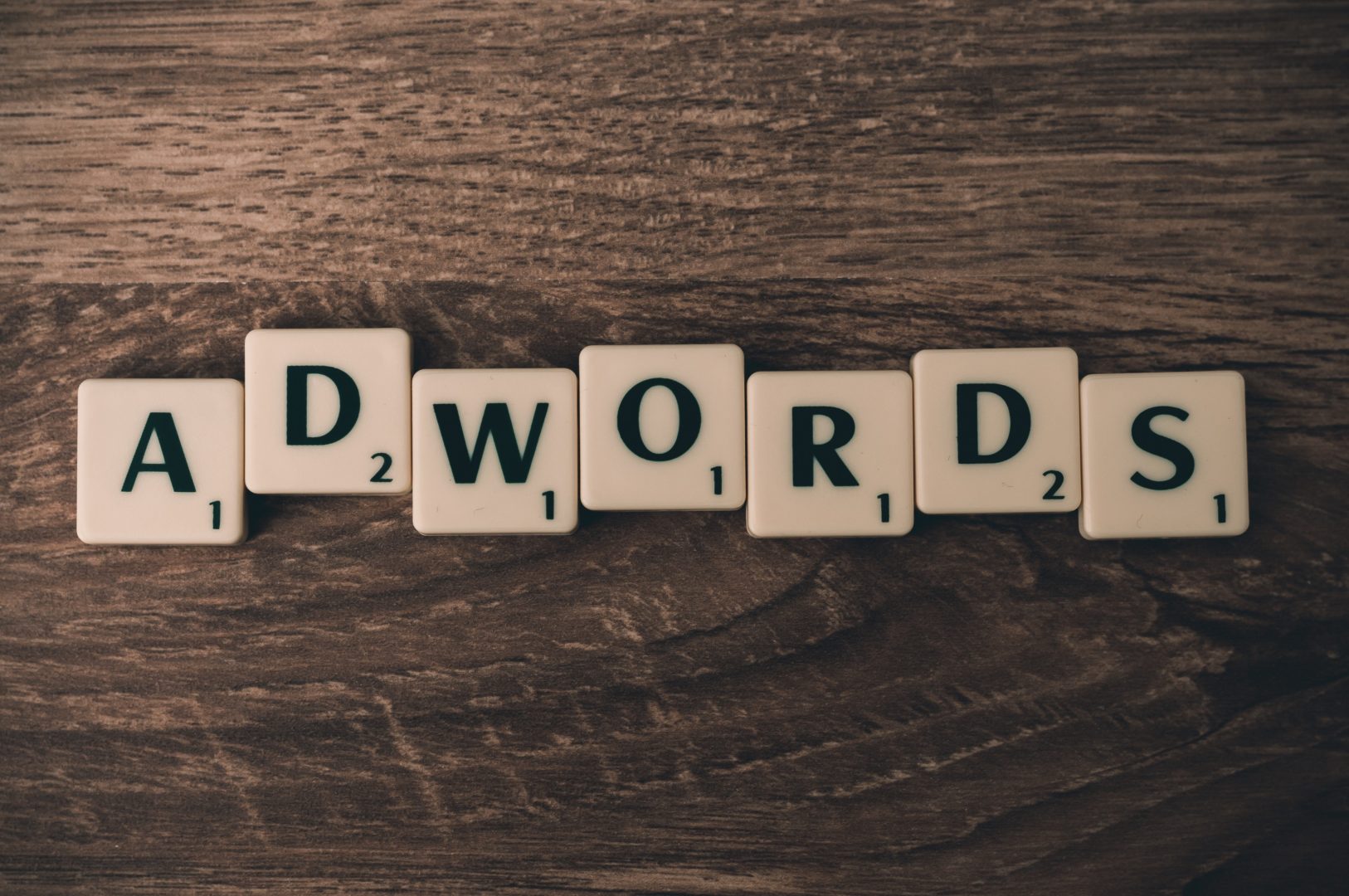 Google adwords campaign spelled out